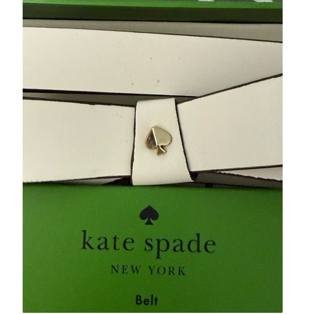 Kate Spade New York Bow Belt – Ivory (L/XL) NWT - Picture 3 of 5